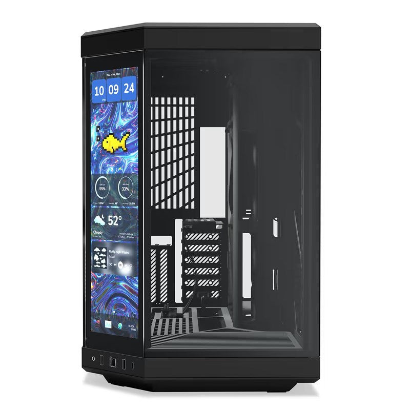 هايتي كيس كمبيوتر الألعاب Y70 إنفينتي تاتش إي-إيه تي إكس متوسط الحجم بشاشة لمس مقاس 14.5 بوصة - أسود داكن هايتي كيس كمبيوتر الألعاب Y70 إنفينتي تاتش إي-إيه تي إكس متوسط الحجم بشاشة لمس مقاس 14.5 بوصة - أسود داكن